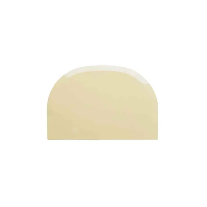 Dough scraper, small, ivory-colored for cleaning bowls