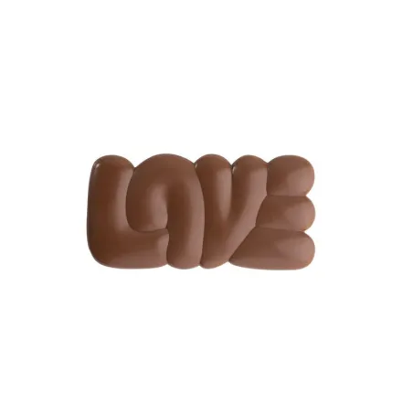 Chocolate bar Love mold