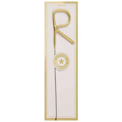 Sparkler R Gold for birthdays, anniversaries and other occasions
