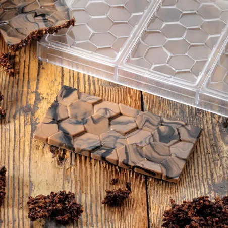 Chocolate bar mold plaster