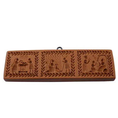 Modèle Springerle Nativité 165 x 49 mm pour Tirggel