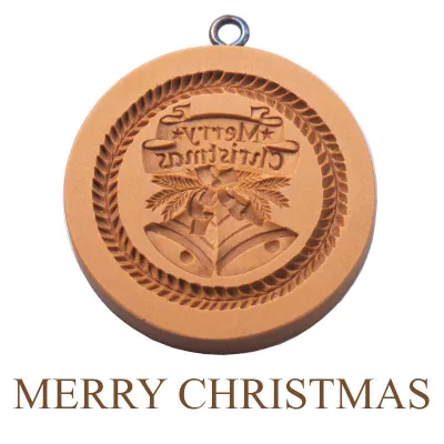 Springerle-Model Christmas Ø 68 mm for Tirggel and Anisbrötli