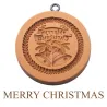 Springerle-Model Christmas Ø 68 mm for Tirggel and Anisbrötli