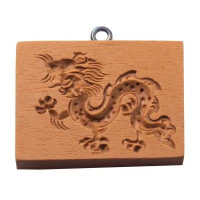 Springerle-Model Drache 68 x 50 mm für Tirggel und Anisbrötli