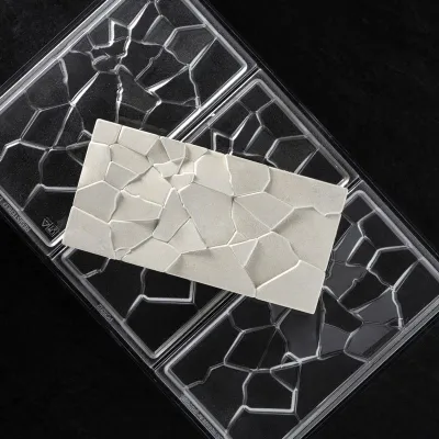 Moule à tablette de chocolat Éclats