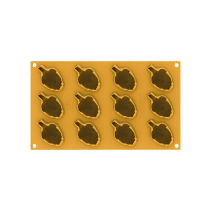 Silicone artichoke mold
