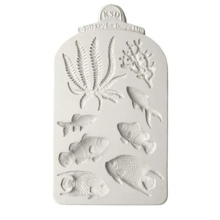 Gaufrage silicone Monde sous-marin