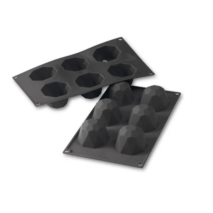 Stampo in silicone Diamante Ø 6,8 cm 6 pezzi