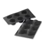 Silicone mold diamond Ø 6.8 cm 6 pieces