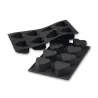 Silikonform Herz Ø 6 cm 8 Stück