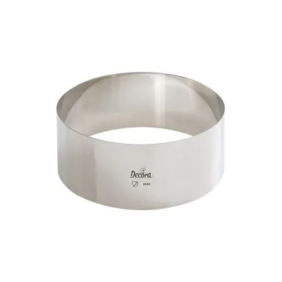 Cake ring for noble 16 cm Ø cakes and sponge cakes