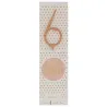Sparkler 6 Rose Gold for birthdays, anniversaries and other occasions