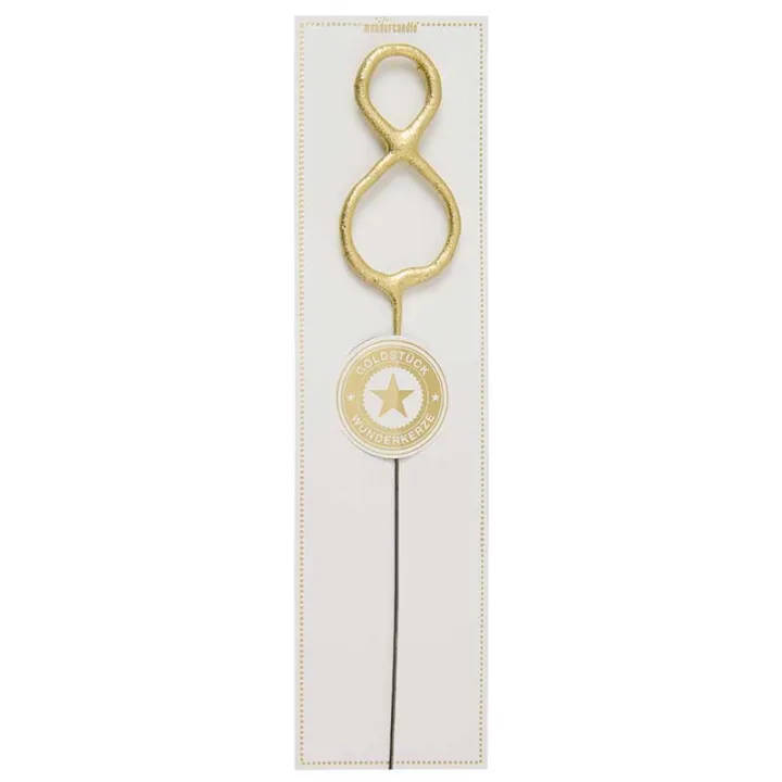 Sparkler 8 gold for birthdays, anniversaries and other occasions