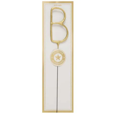 Sparkler B Gold per compleanni, anniversari e altre occasioni