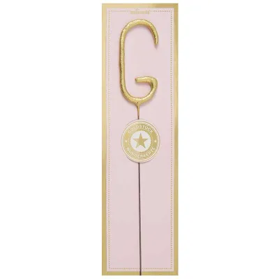 Sparkler G Gold per compleanni, anniversari e altre occasioni