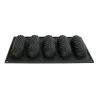 Silicone mold Eclair Twist 12 x 4 cm, 5 pieces