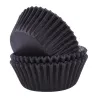 Stampi per cupcake Nero notte, 60 pezzi