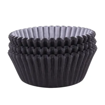 Cupcake ramekins night black, 60 pieces