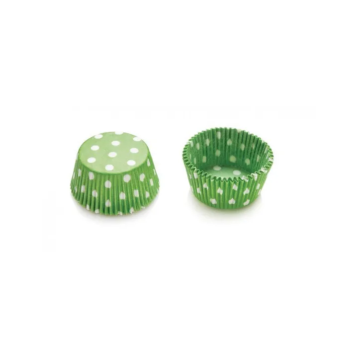 Pirottini per Cupcake a pois colorati, 75 pezzi