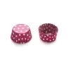 Pirottini per Cupcake a pois colorati, 75 pezzi
