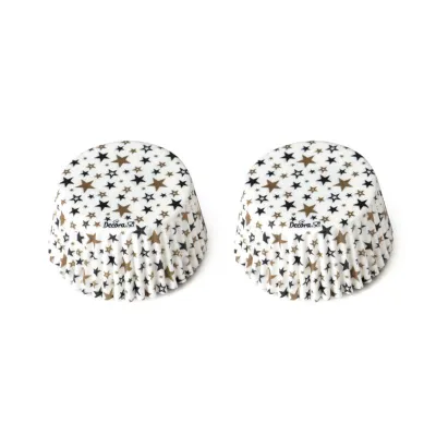 Cupcake molds stars, 36 pieces