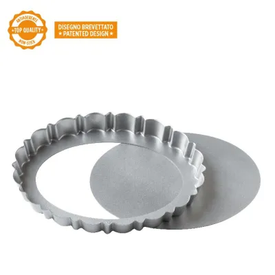 Design Tartes-Backform Oval mit Hebeboden, 29 x 20 cm