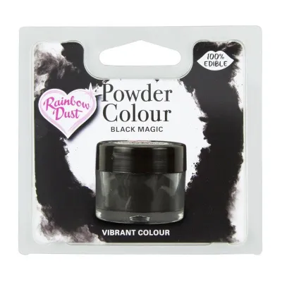 Pulverfarbe Black Magic