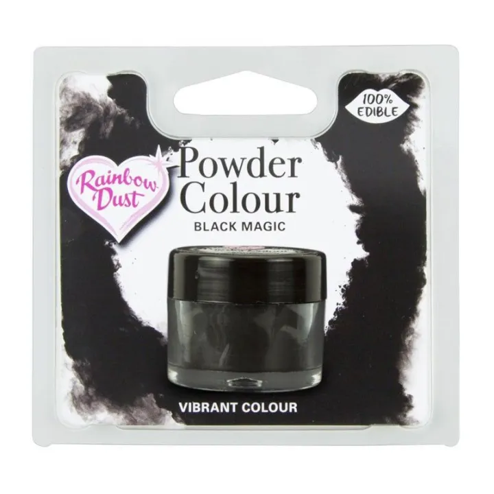 Pulverfarbe Black Magic