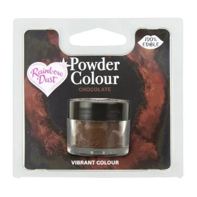 Chocolate powder paint