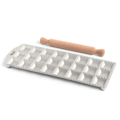 Ravioli-Form Quadrat 5 cm für 24 gleich geformte Ravioli