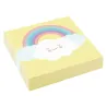 Rainbow napkins 25 x 25 cm, 16 pieces