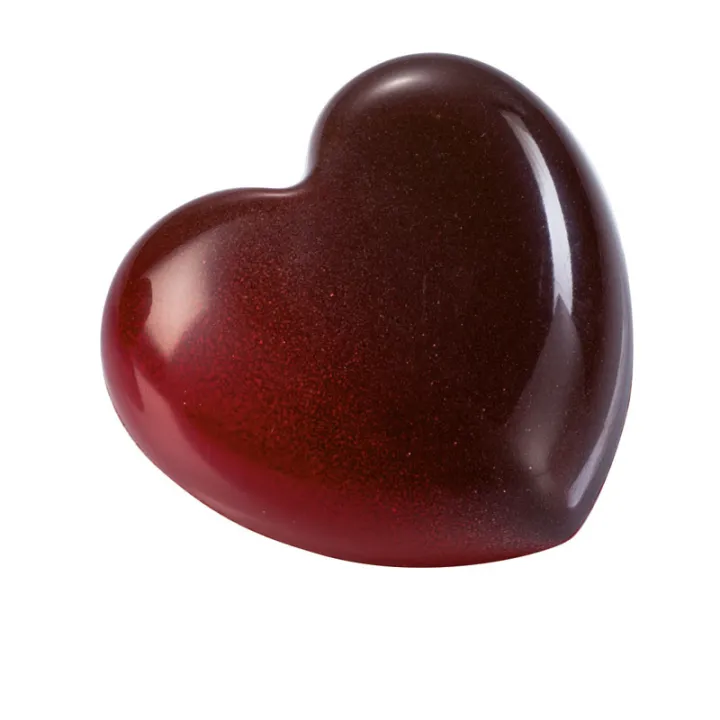 Cuore di cioccolato a stampo, 12 pezzi