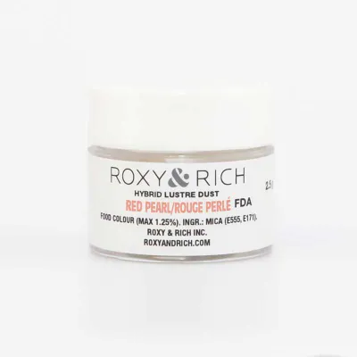 Colore in polvere glitter Rosso per colori brillanti