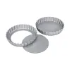 Moules à tartelettes antiadhésifs Ø 12 cm, 2 pièces