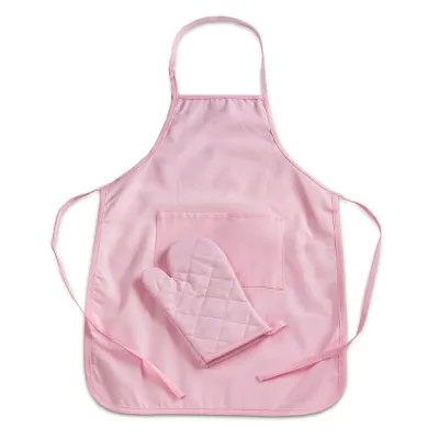 Kinderschürze Rosa, Set 2-teilig