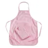 Grembiule per bambini Rosa, set 2 pezzi