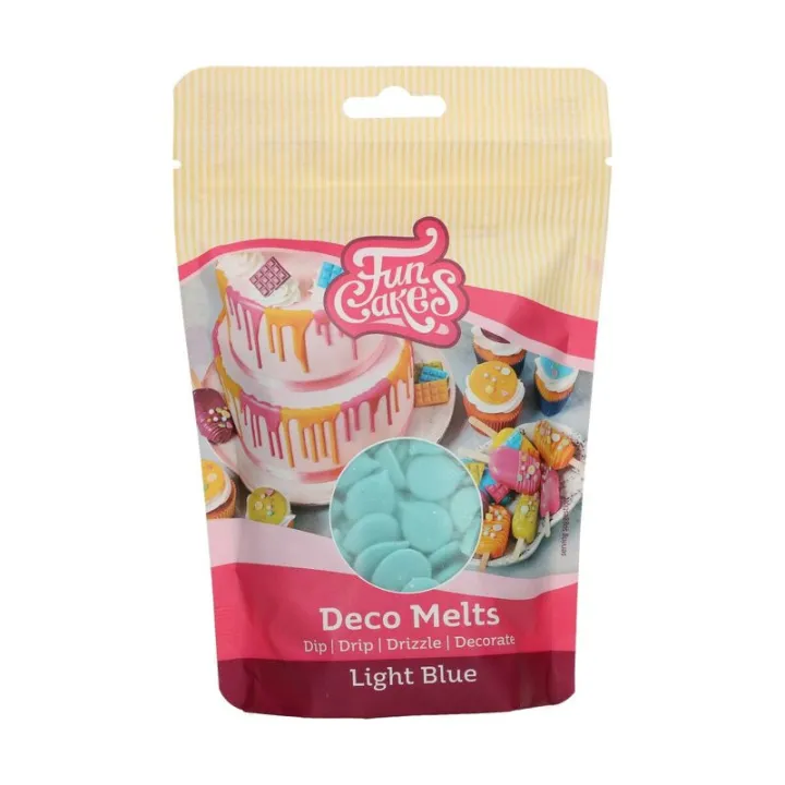 Glaçage bleu clair, 250 g pour des gâteaux brillants et nobles