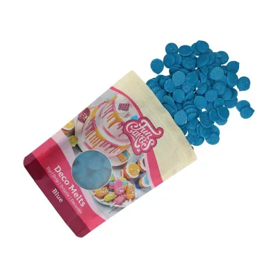 Cake icing blue, 250 g for elegantly shiny cakes