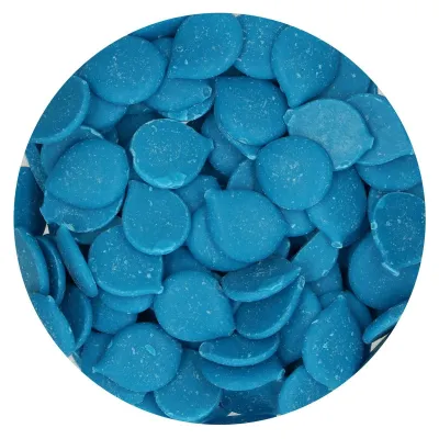 Cake icing blue, 250 g for elegantly shiny cakes