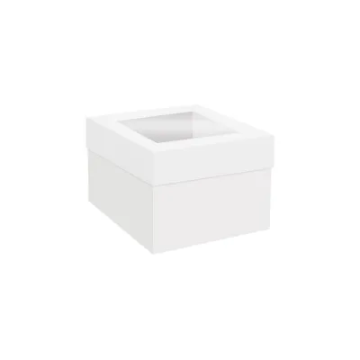 Weisse Tortenschachtel 25.4 x 25.4 x 25.4 cm