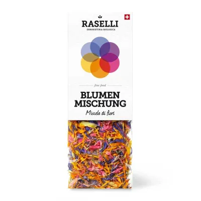Essbare Bio Blumenmischung aus der Schweiz
