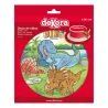Tortenaufleger aus Esspapier Dinosaurier, Ø 20 cm