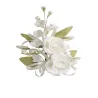 Cake Topper Blumensträusschen Weiss, 5-teilig