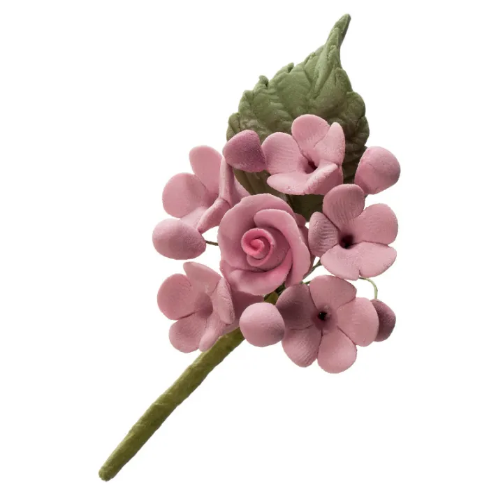 Cake Topper Blumensträusschen Pastell, 6-teilig