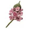 Cake Topper Blumensträusschen Pastell, 6-teilig