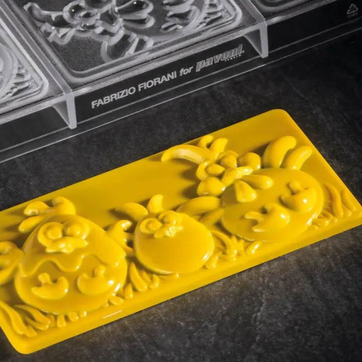 Chocolate mold chickens