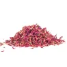 Edible organic cornflower blossoms pink from Switzerland
