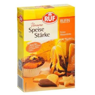 RUF Speisestärke Maisstärke 400 g – der Allrounder für Küche und Backstube | miniSchoggi
