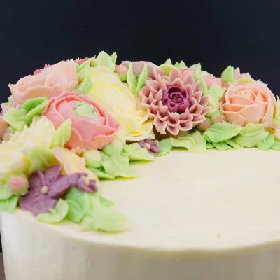 Buttercream Flower Course in Zurich Adliswil – 22.12.2026