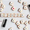Black food pen for labeling cakes and cupcakes